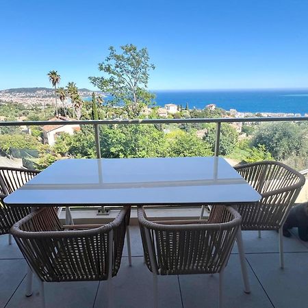 Panoramic Sea View Appartment Blue Pearl نيس المظهر الخارجي الصورة